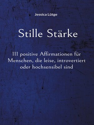cover image of Stille Stärke